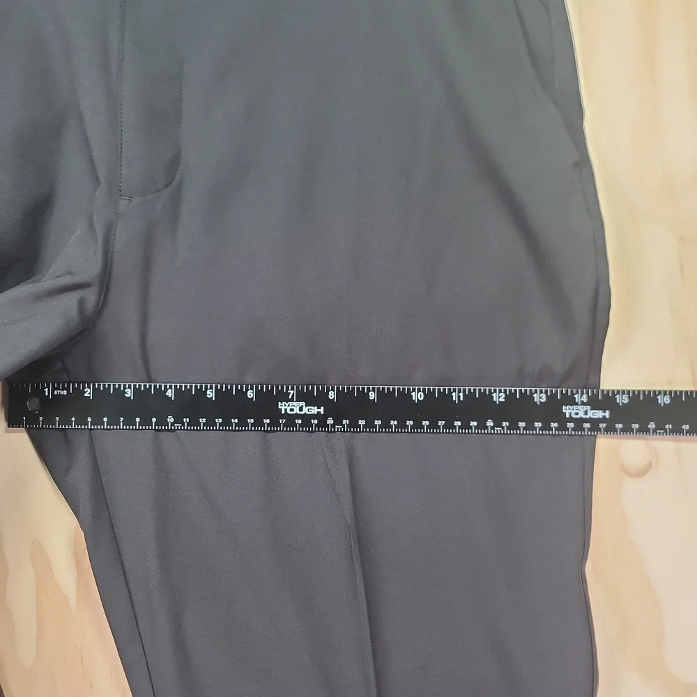 Puma Golf Jackpot Pants Mens 38x31.5 Dark Grey Flat Front Performance Trousers - Picture 8 of 16